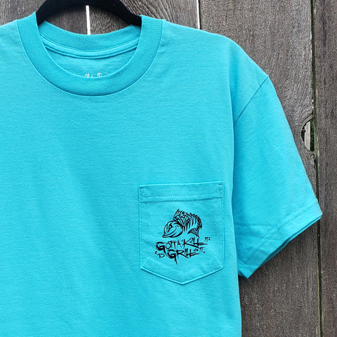 Pier Fishing Pocket Tee – gottakillittogrillit