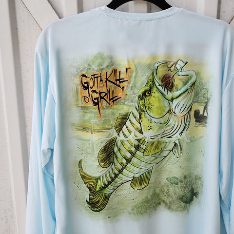 Bass Fishing Performance Shirt